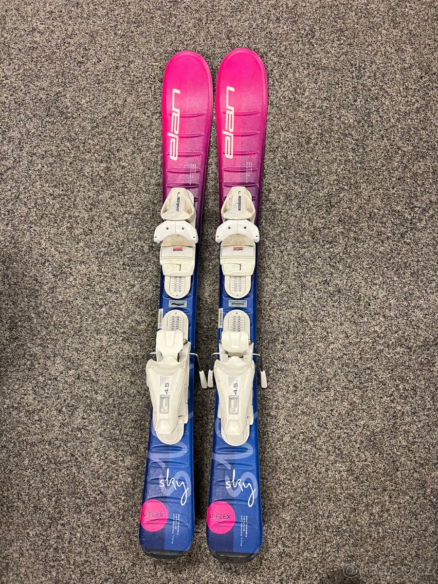 Dětské dívčí lyže ELAN - 90cm