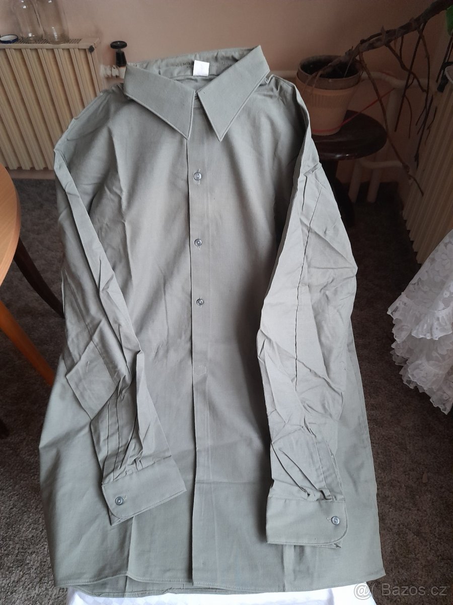 prodám vojenskou košili