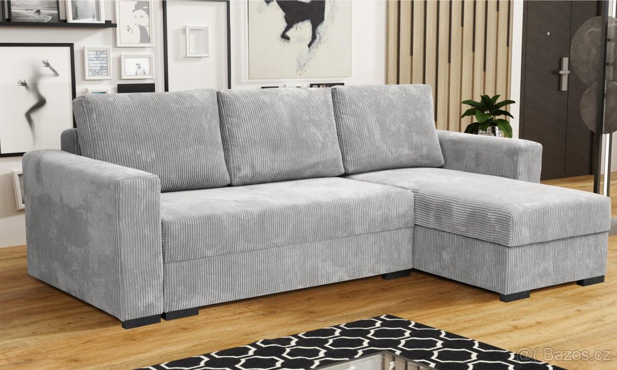 Moderní rozkládací sedací souprava