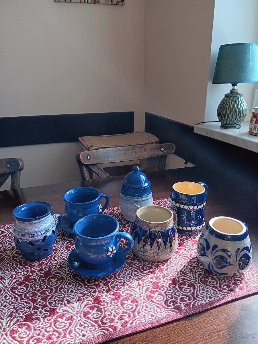 Modrá keramika