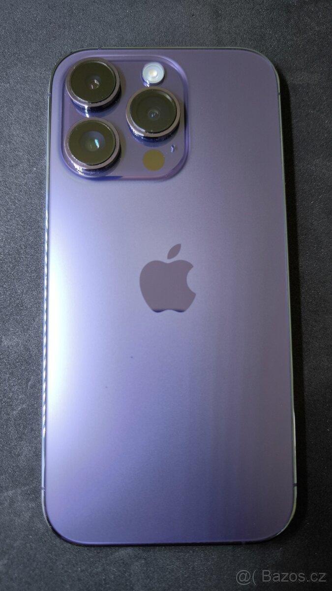 iPhone 14 Pro 128GB Deep Purple, AB stav, záruka 6 měsíců