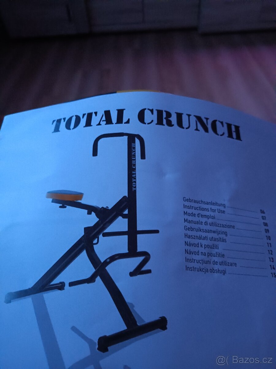 Total chrunch- cvičící lavice