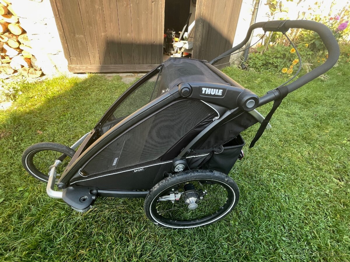 Thule Chariot Sport 2 Double - Midnight Black
