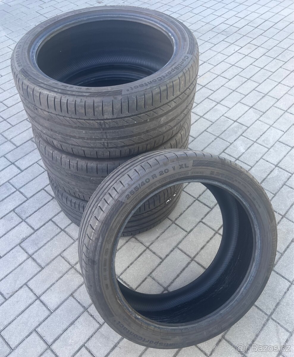 255/40 R20 - 4x letní Continental