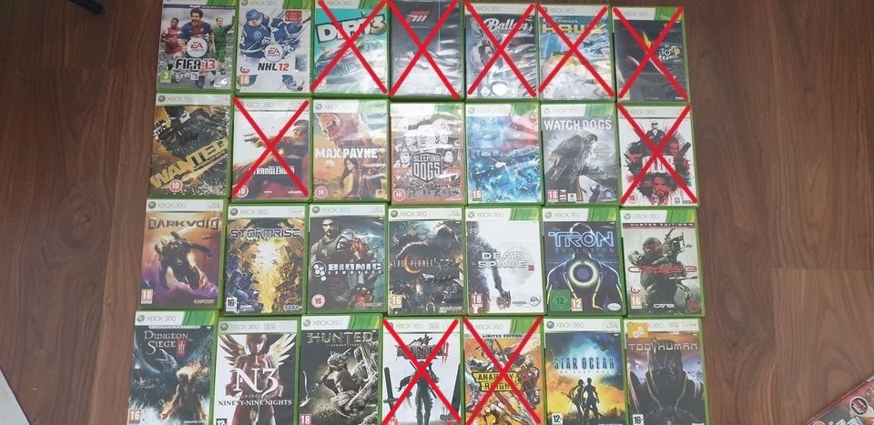 Hry na xbox 360/ xbox One