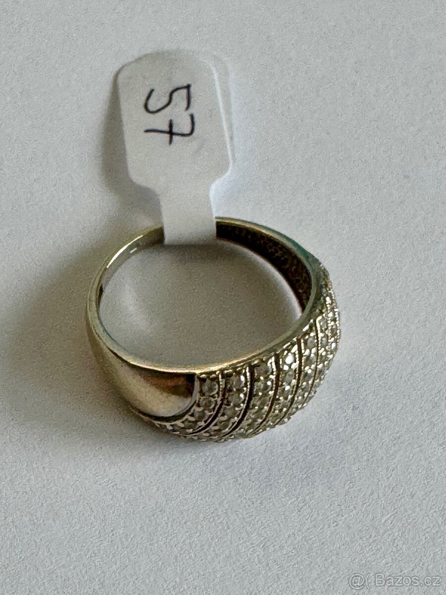 Zlatý dámský prsten 14K (585/1000)