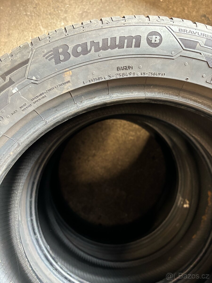 215/55 R17 Barum, letní sada pneumatik, 1ks-625,-Kč