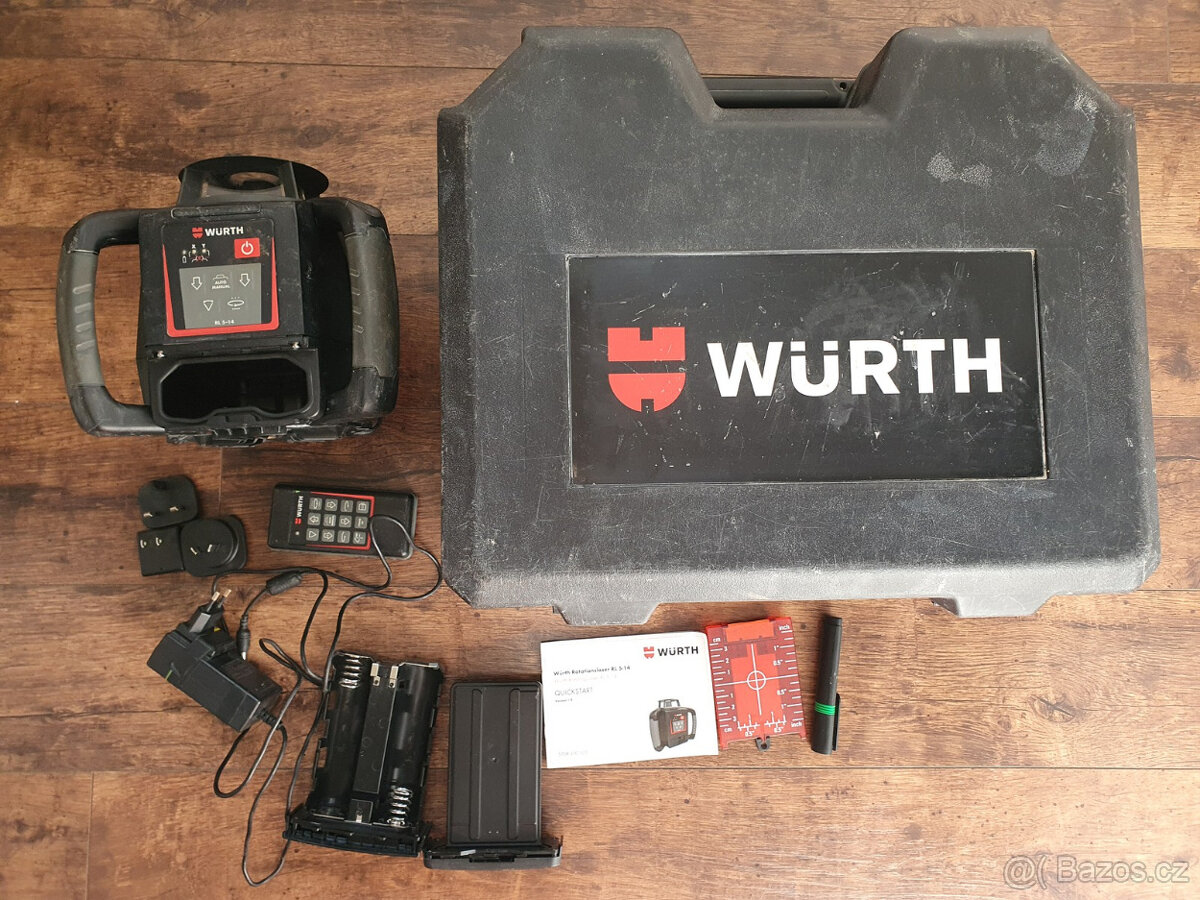 Rotační samonivelační laser Würth RL 5-14