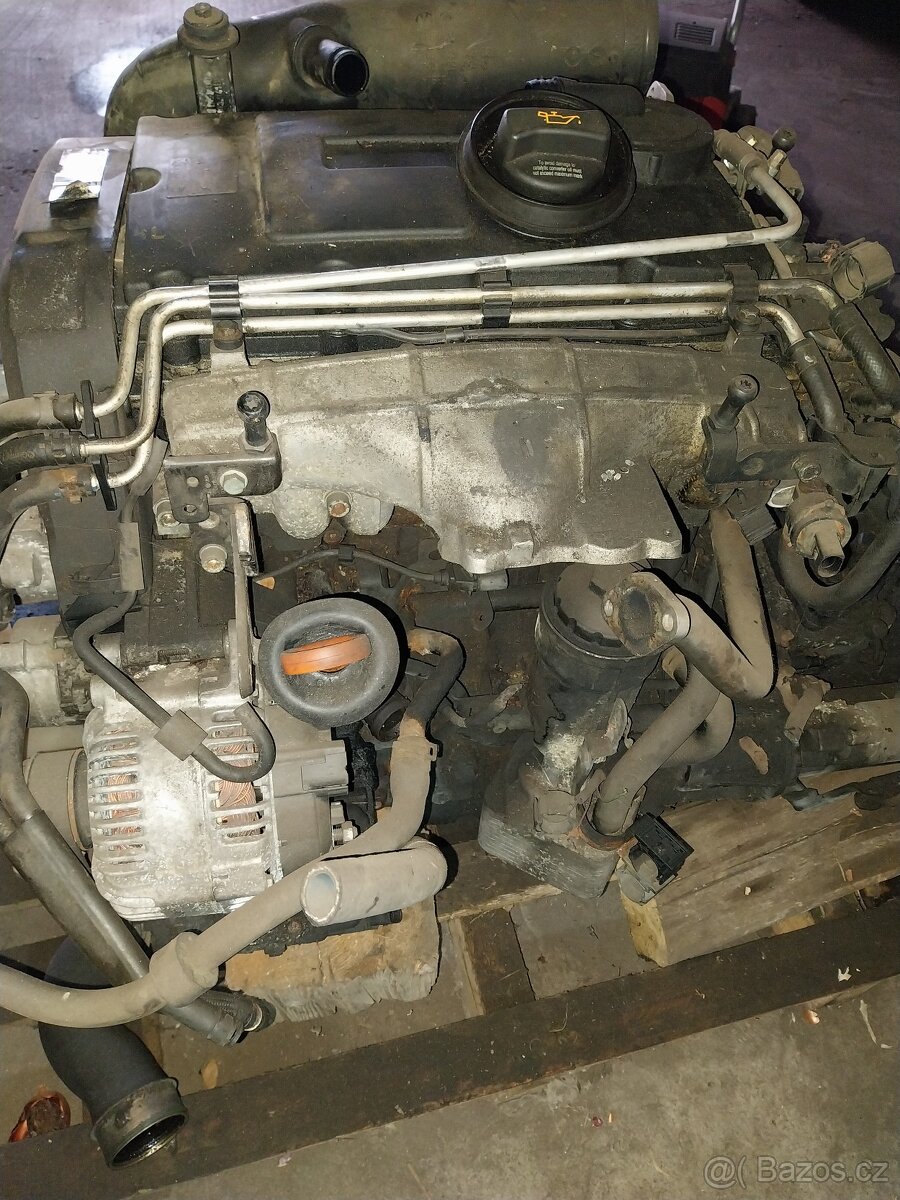 Motor a převodovka 2.0tdi-BKP