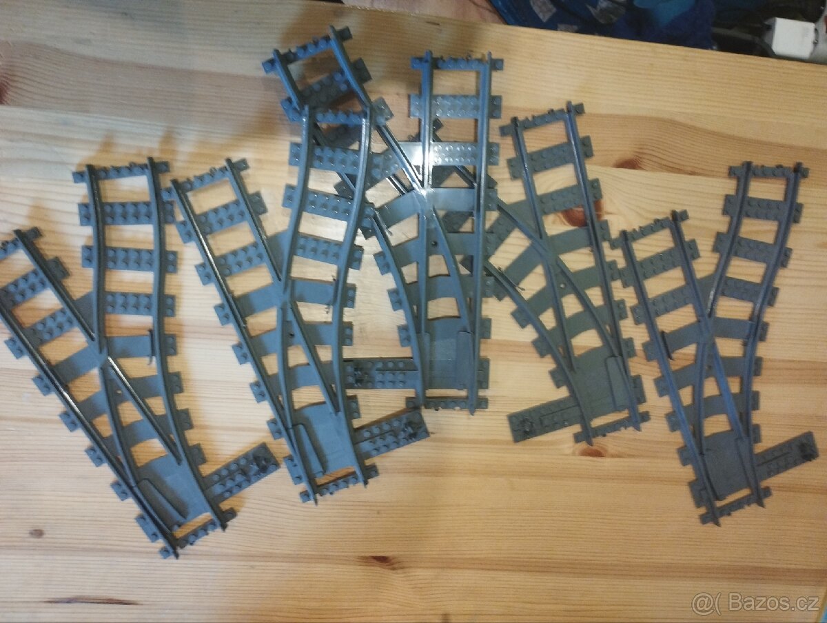 5ks Lego výhybka originál