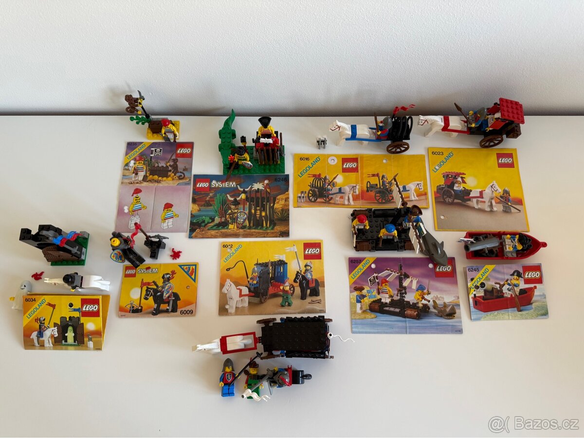 LEGO Piráti, Ostrované, Hrady