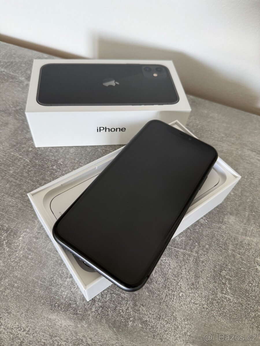 Apple iPhone 11, 64GB, černý