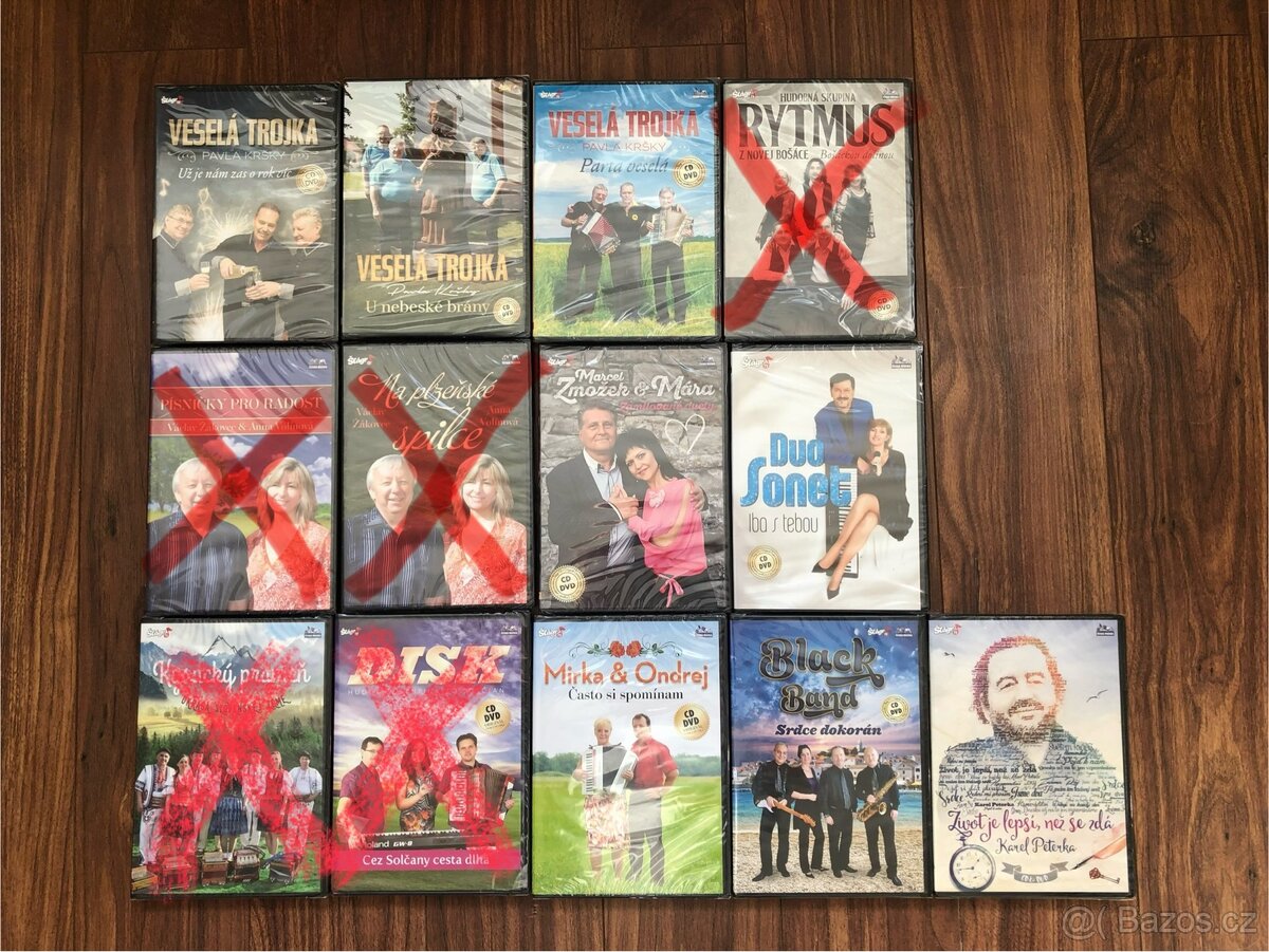 DVD/CD Šlágr - nové