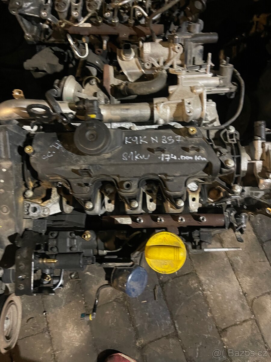 RENAULT SCENIC III 1.5DCi-81Kw——MOTOR K9K N837