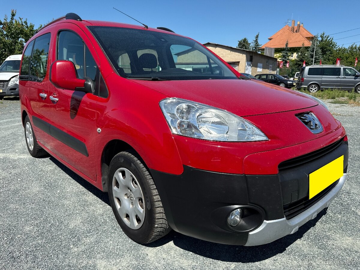 Peugeot Partner Tepee 1.6 HDI 68 kW 1. MAJITEL 5-MÍST SERVIS