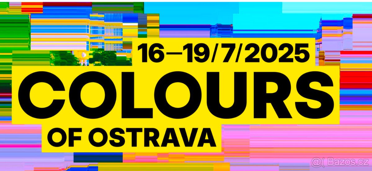 Colous 2 vstupenky středa-sobota (3dny)