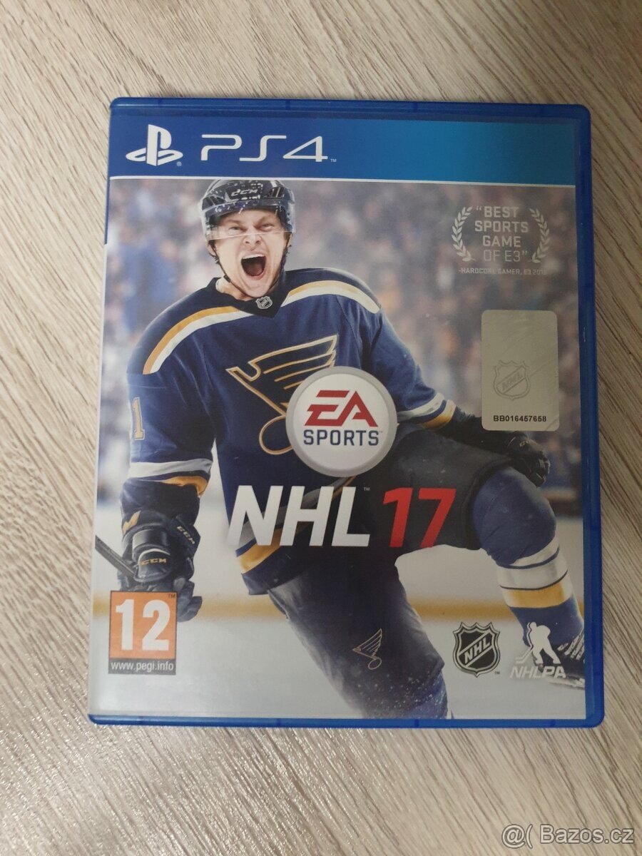 PS4 hry NHL 20 a NHL 17 - CZ