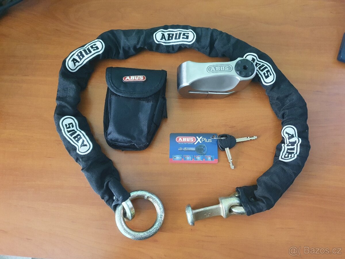 Abus Granit robustní zámek na kotoučovou brzdu s alarmem
