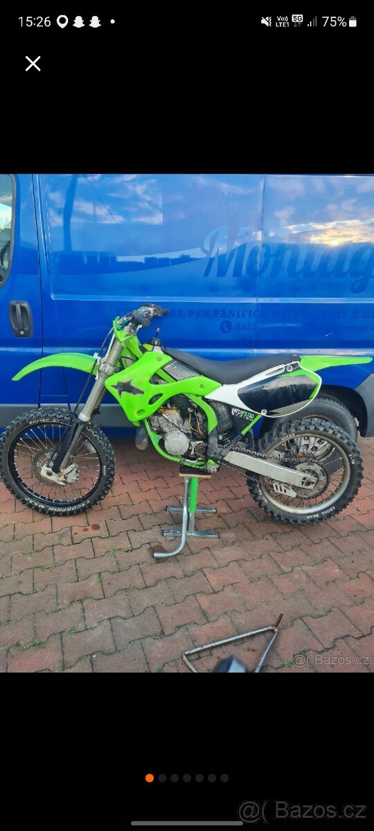 Kawasaki kx 125 2001