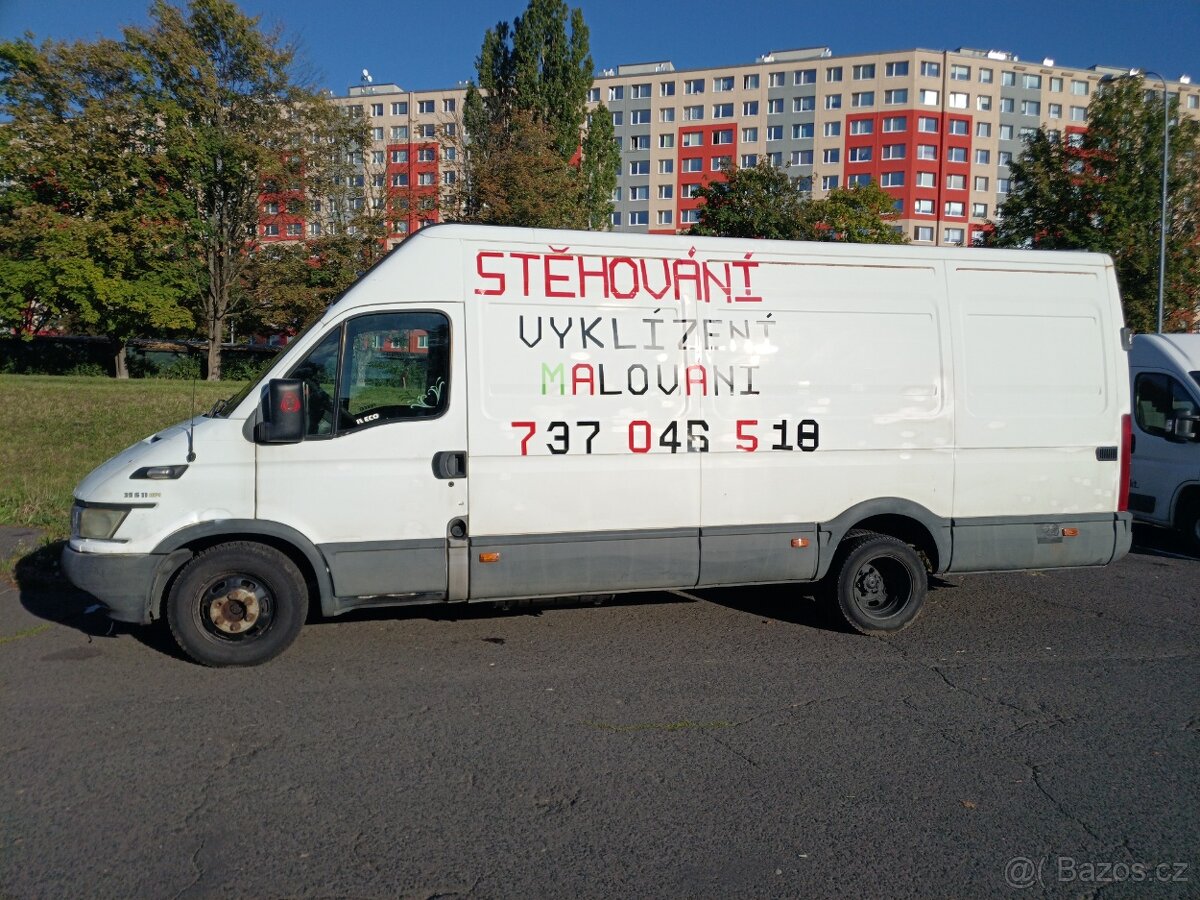 Stěhování Vyklízení Malování stěhovák