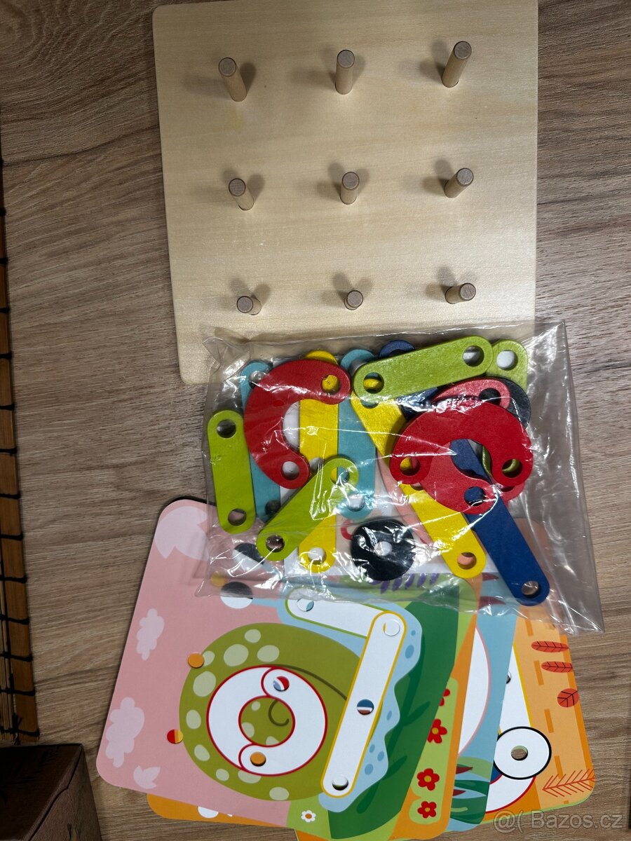 Dřevěná skládačka