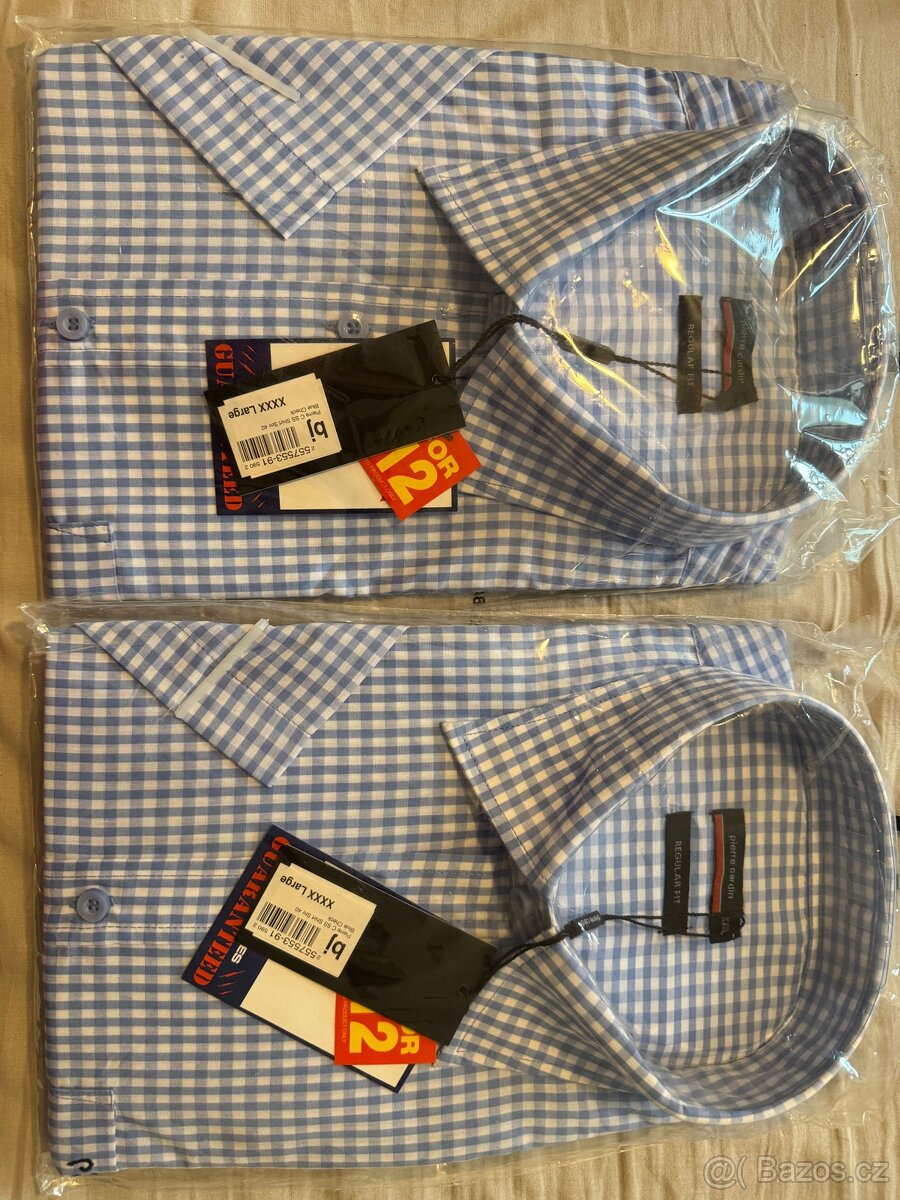 Prodám nové košile Pierre Cardin
