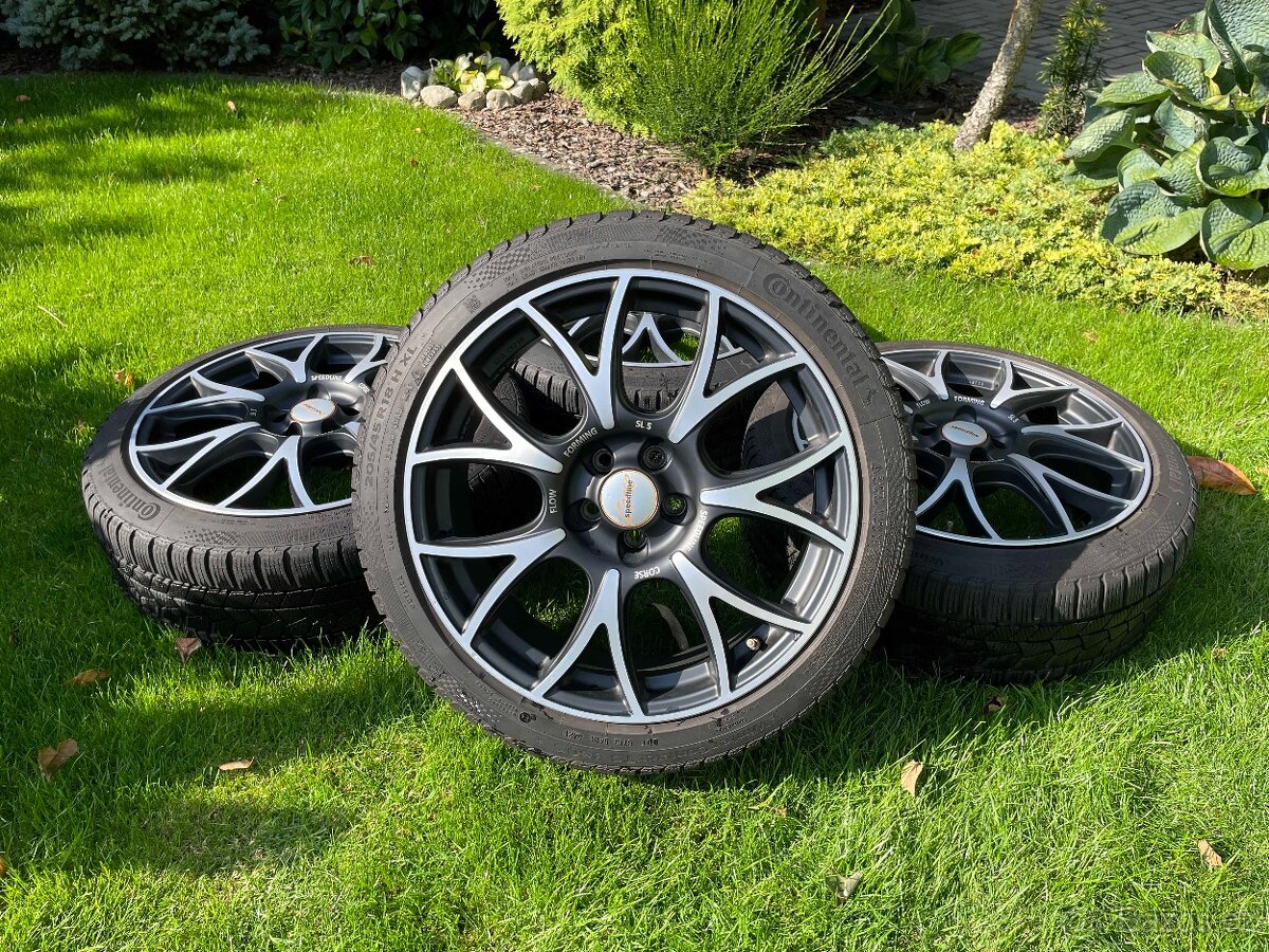Alu disky 18" + zimní pneu - sada Škoda Scala