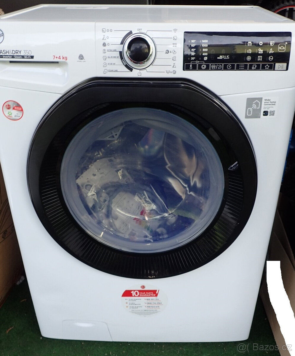 Pračka se sušičkou HOOVER H3DPS4746TAMB5S nové čti