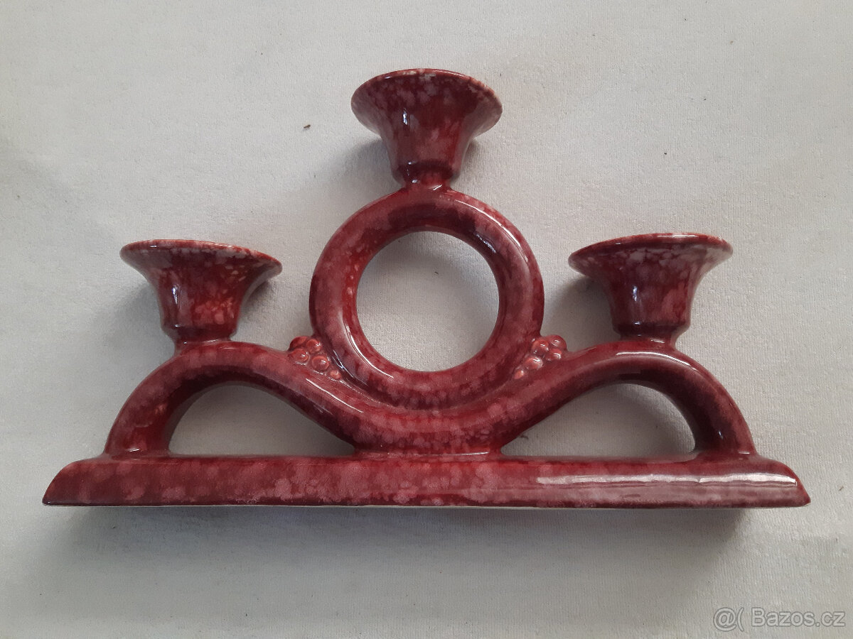 Trojramenný svícen