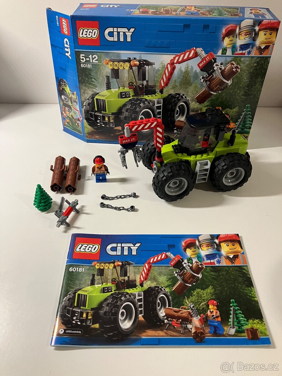 Lego City 60181 Traktor do lesa