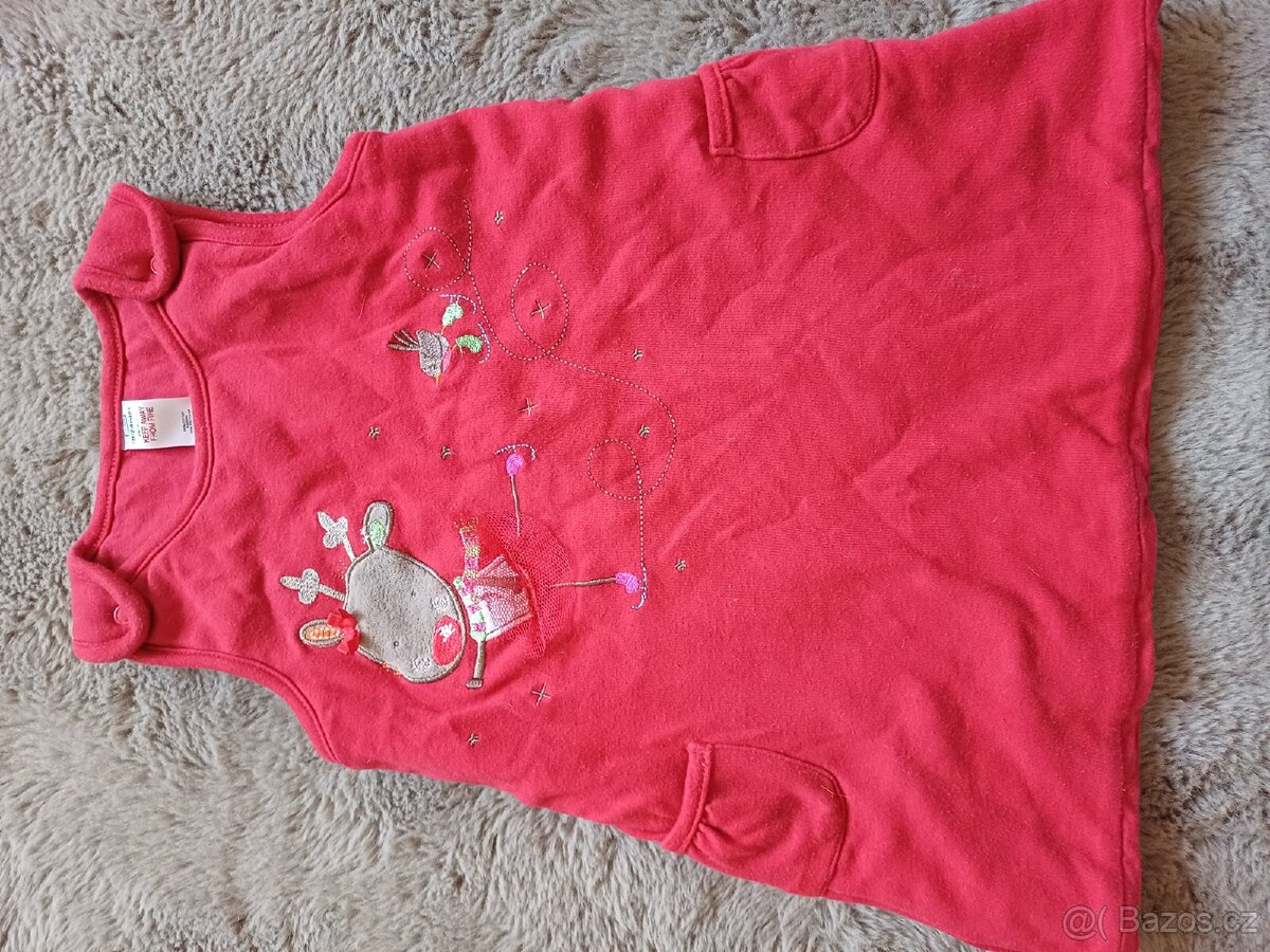 Dětské dívčí vánoční šaty vel 86