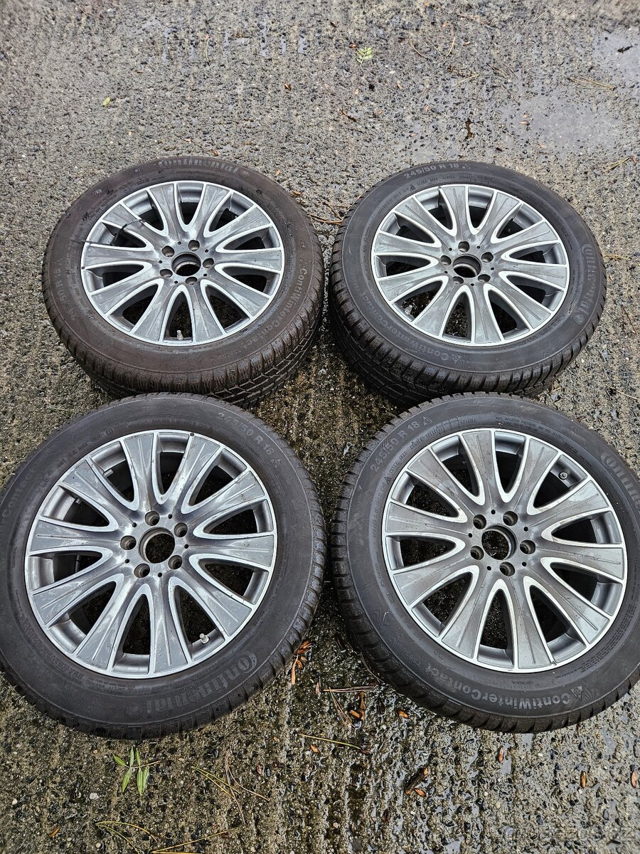 Komplet kola na Mercedes S 245/55 R18