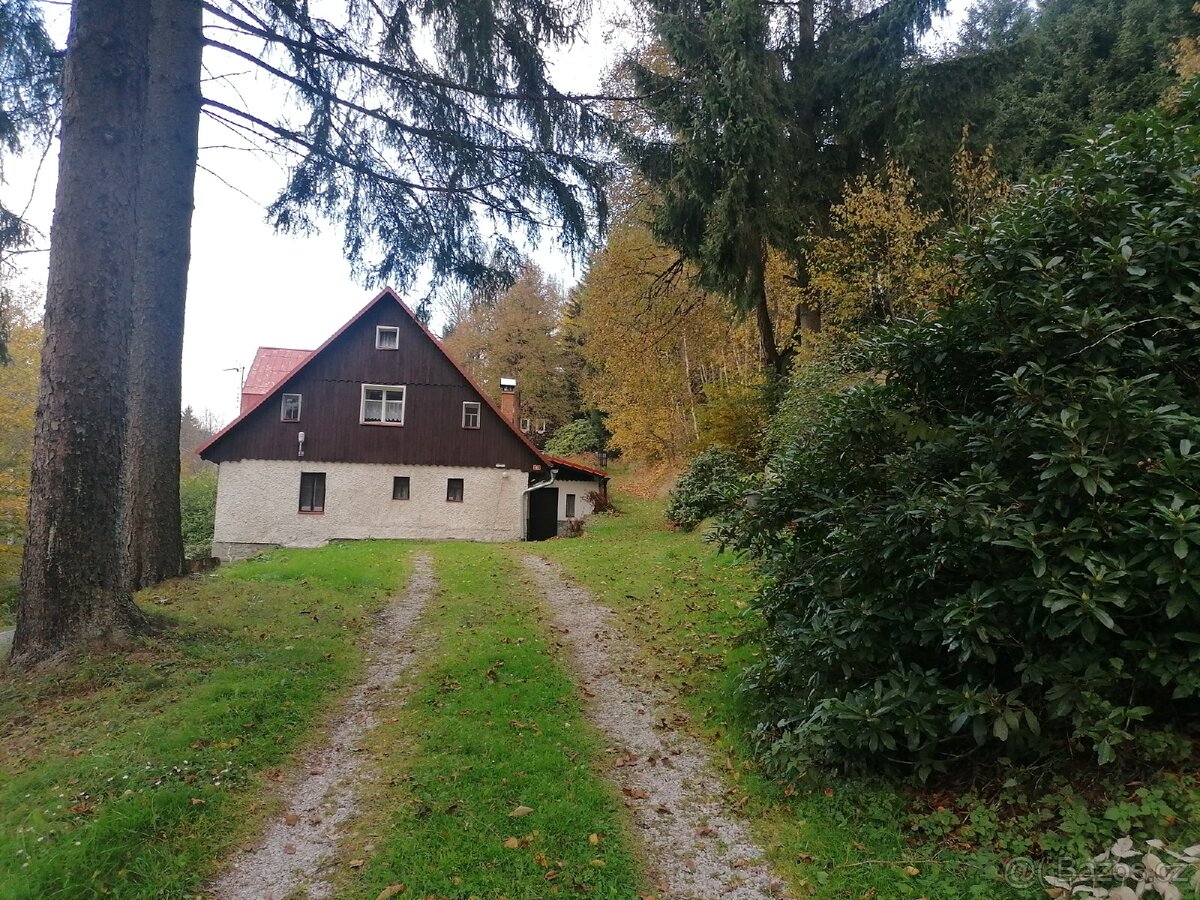 Chalupa Jizerské hory Albrechtice, volný  Silvestr