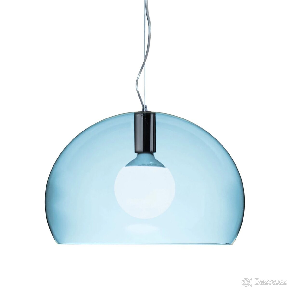 Kartell designová závěsná svítidla FL/Y Small, modrá světlá