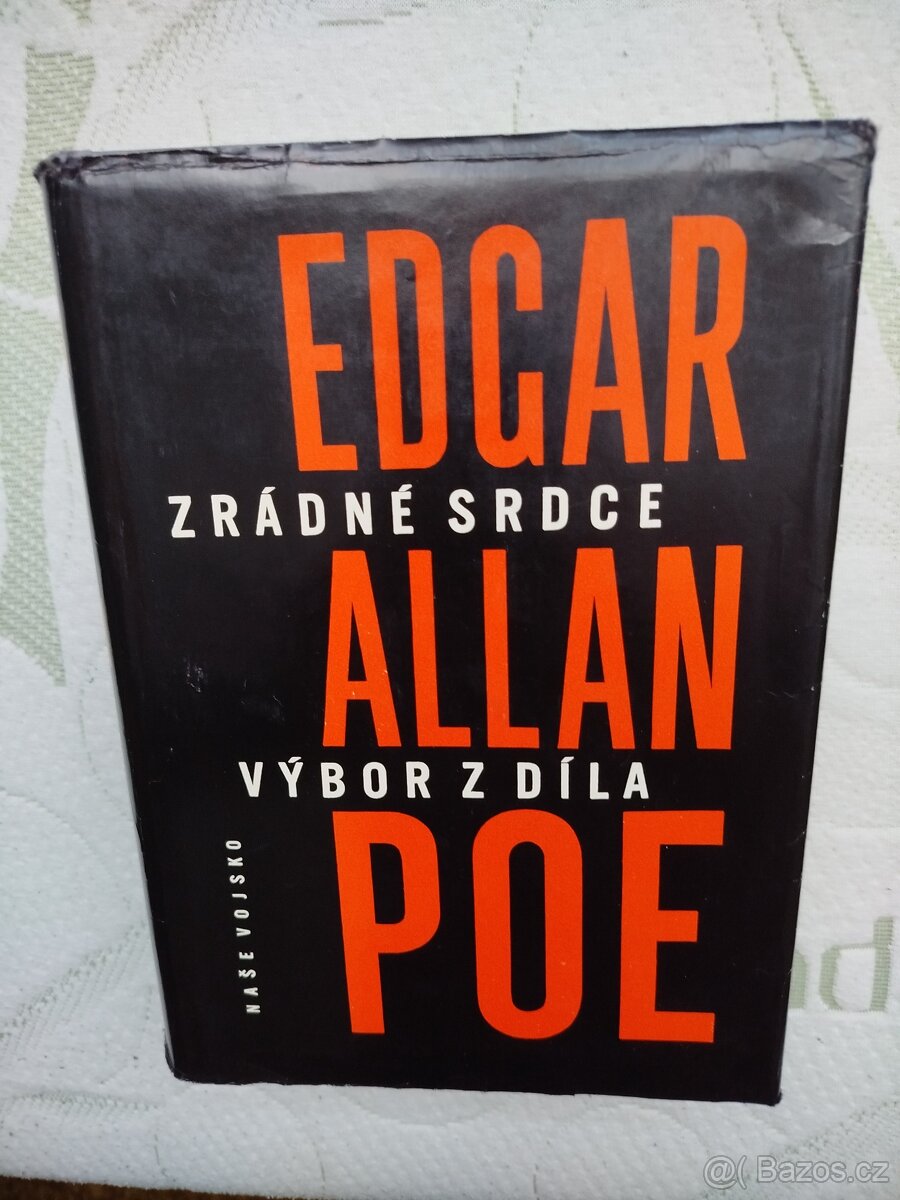 E.A. Poe -Zrádné srdce, výbor z díla, kniha jako nová