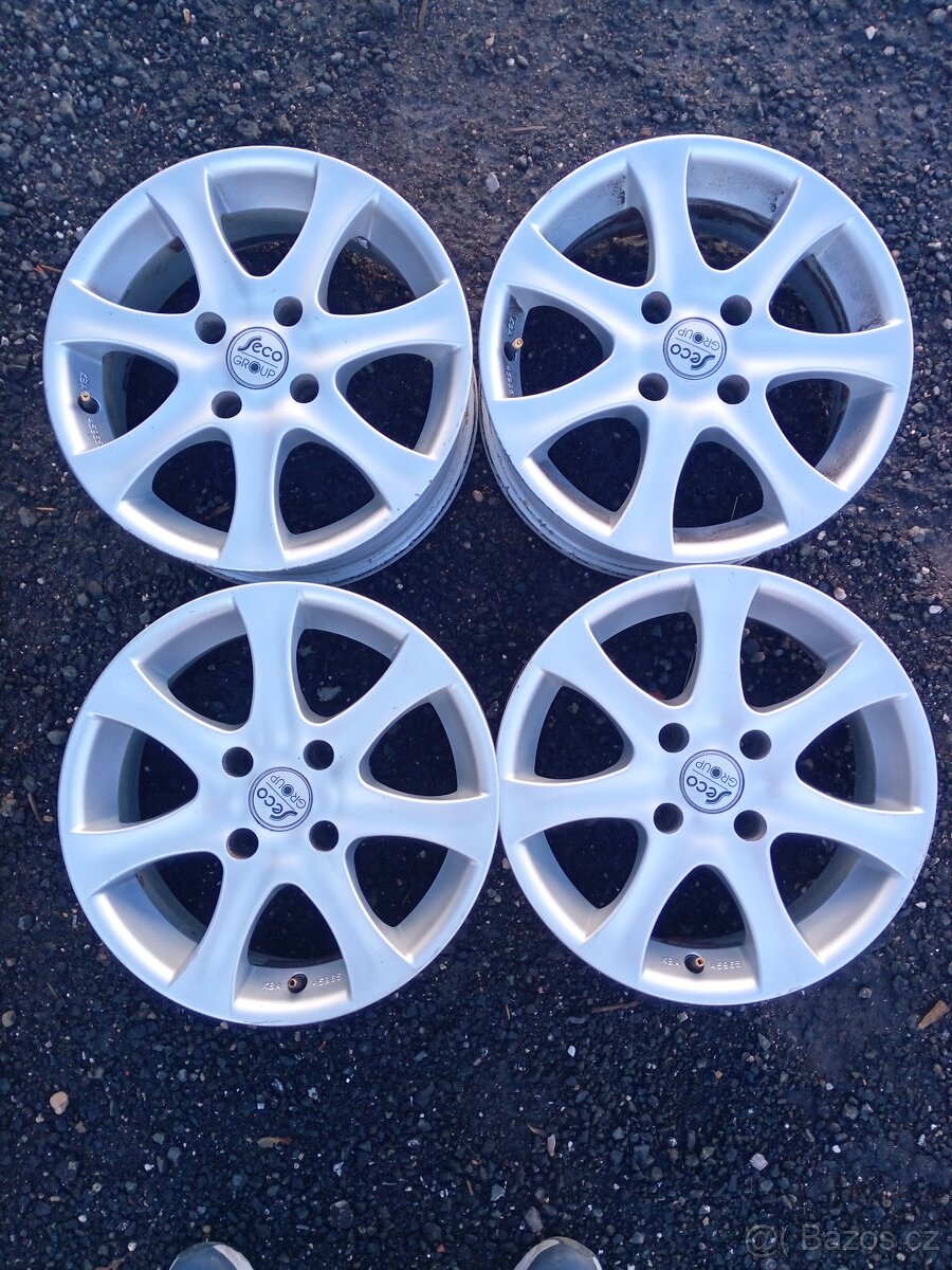 Prodám alu disky R 15, 4x108, ET 18