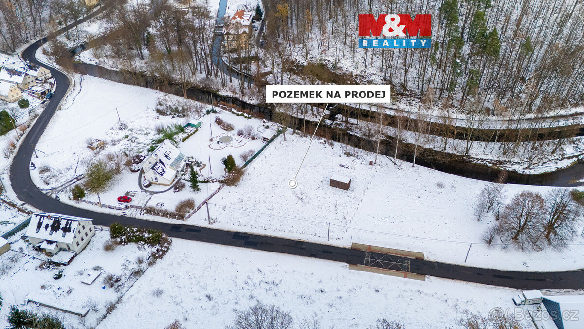 Prodej zahrady, 2291 m², Hrádek nad Nisou