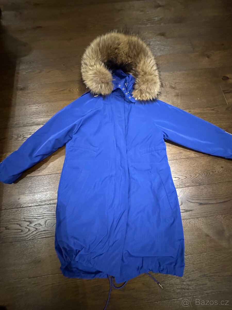 Luxusní zateplená parka s kapucí , Elisabetta Franchi