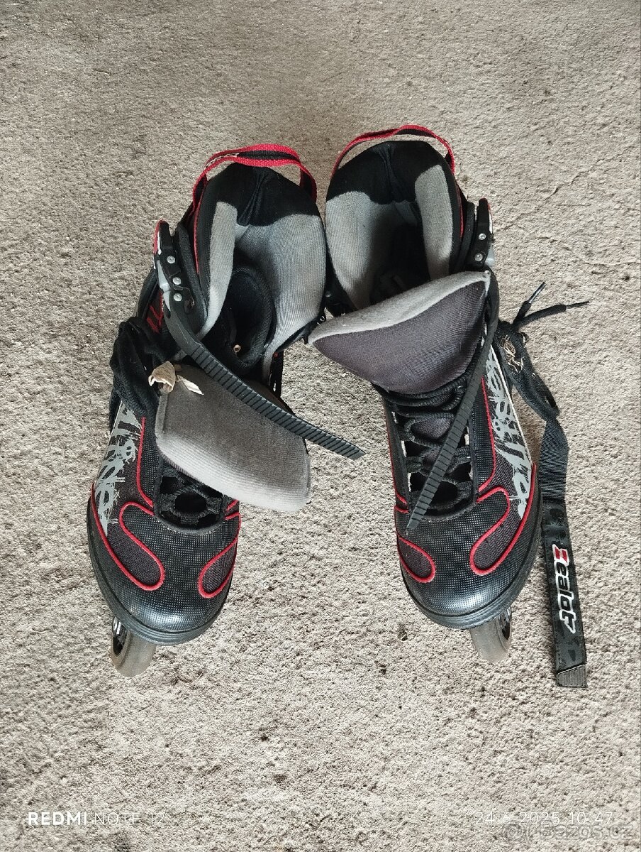 Prodám kolečkové brusle