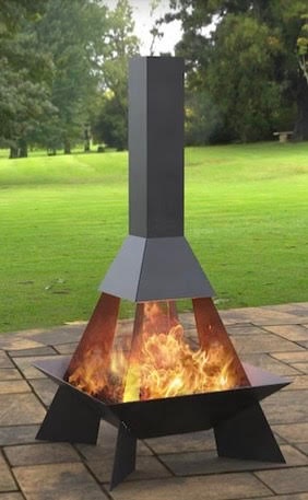Ohniště, topeniště, grill - pyramid