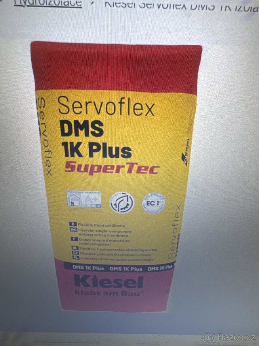 Servoflex DMS 1K izolace 15 kg Kiesel