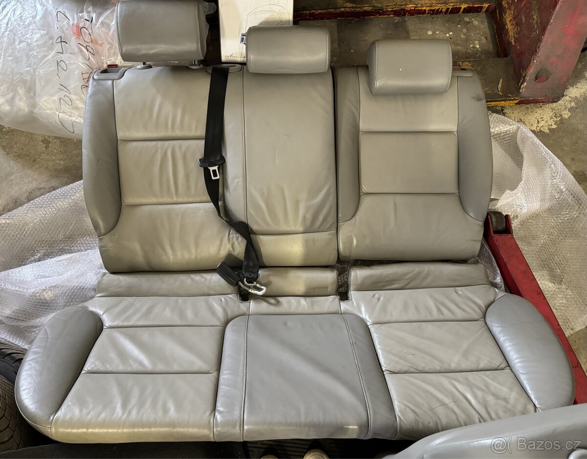 Kožený interiér sedačky Audi A3 8P sportback 5dv