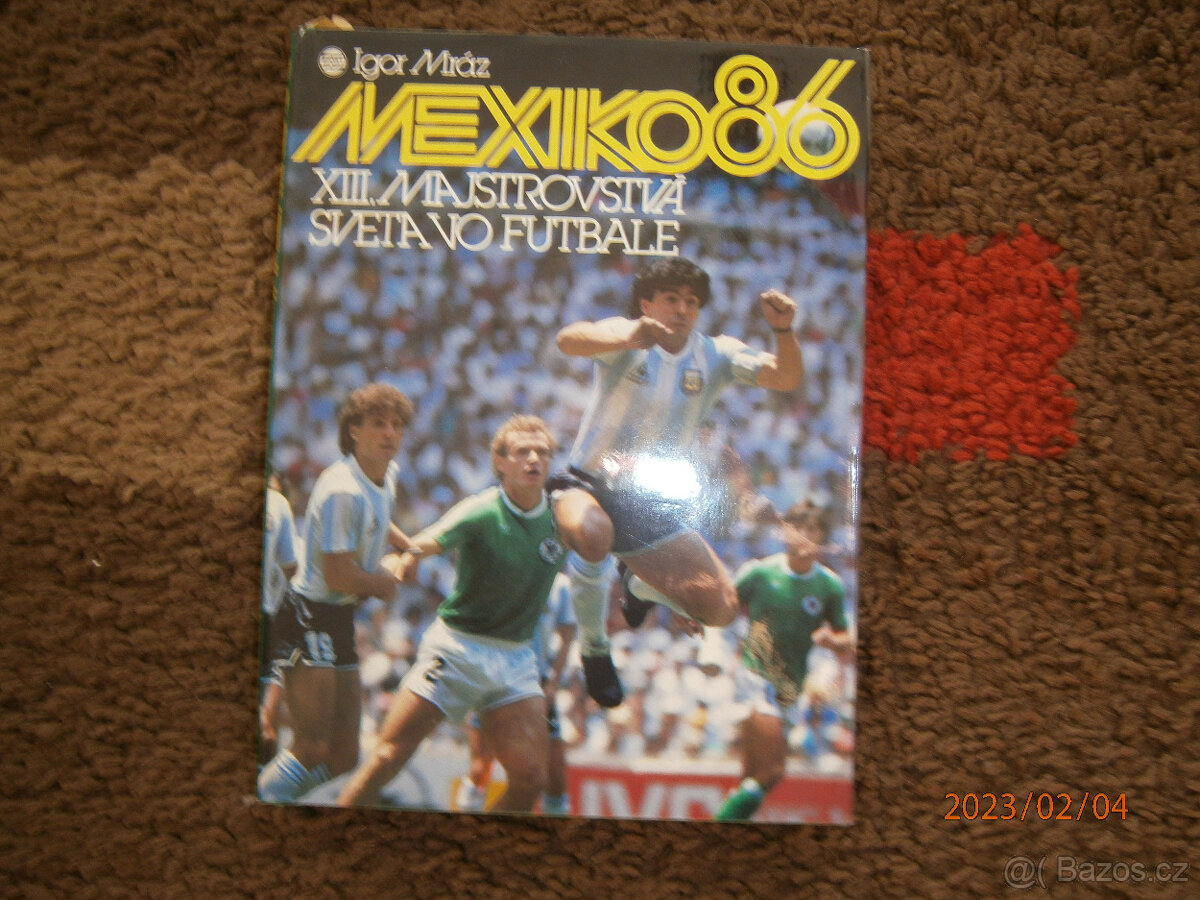 fotbal MS 78-82-86,Zlatá kniha kopané