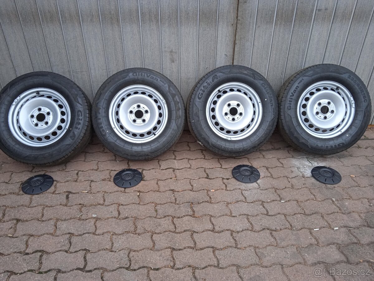 Prodám sadu nových letních kol Volkswagen crafter, sprinter