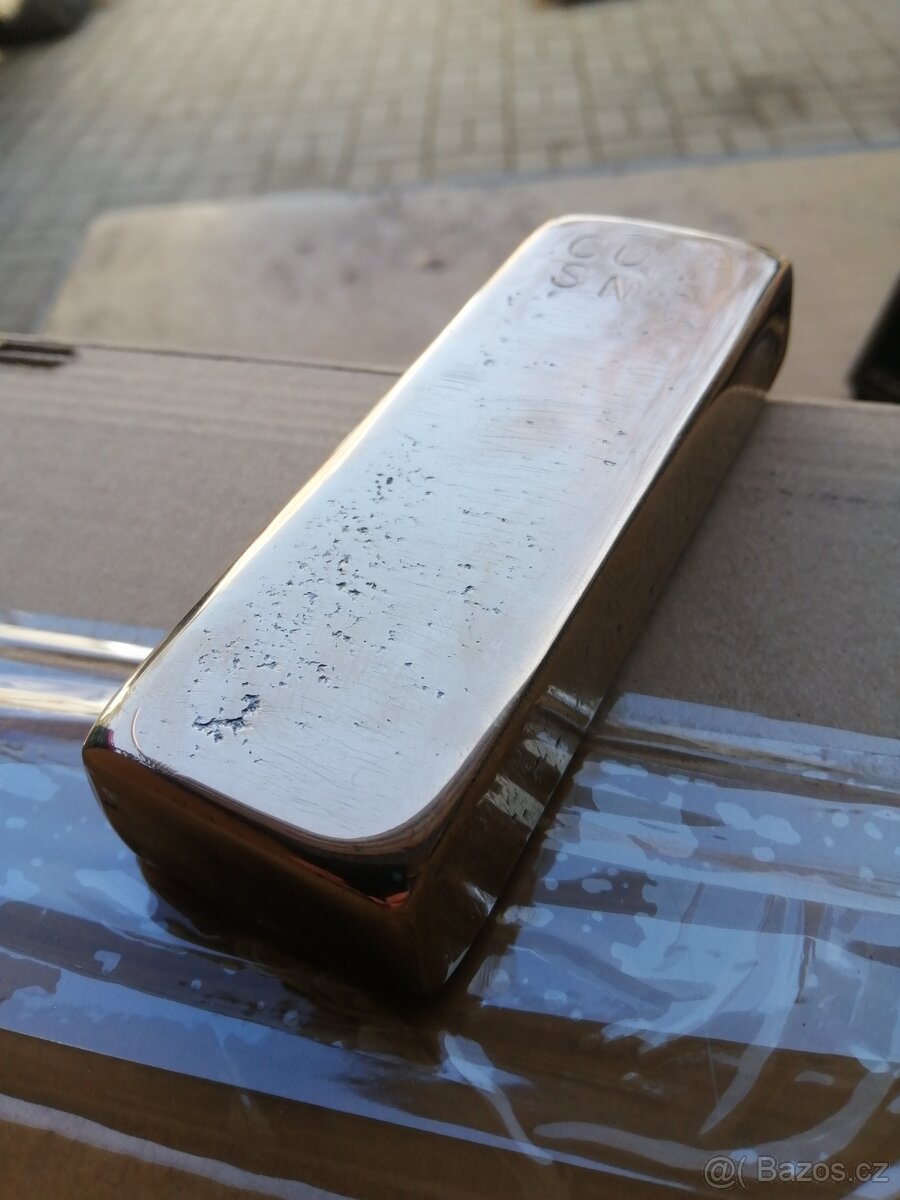 INGOT BRONZU - ODLITEK CIHLA 800g