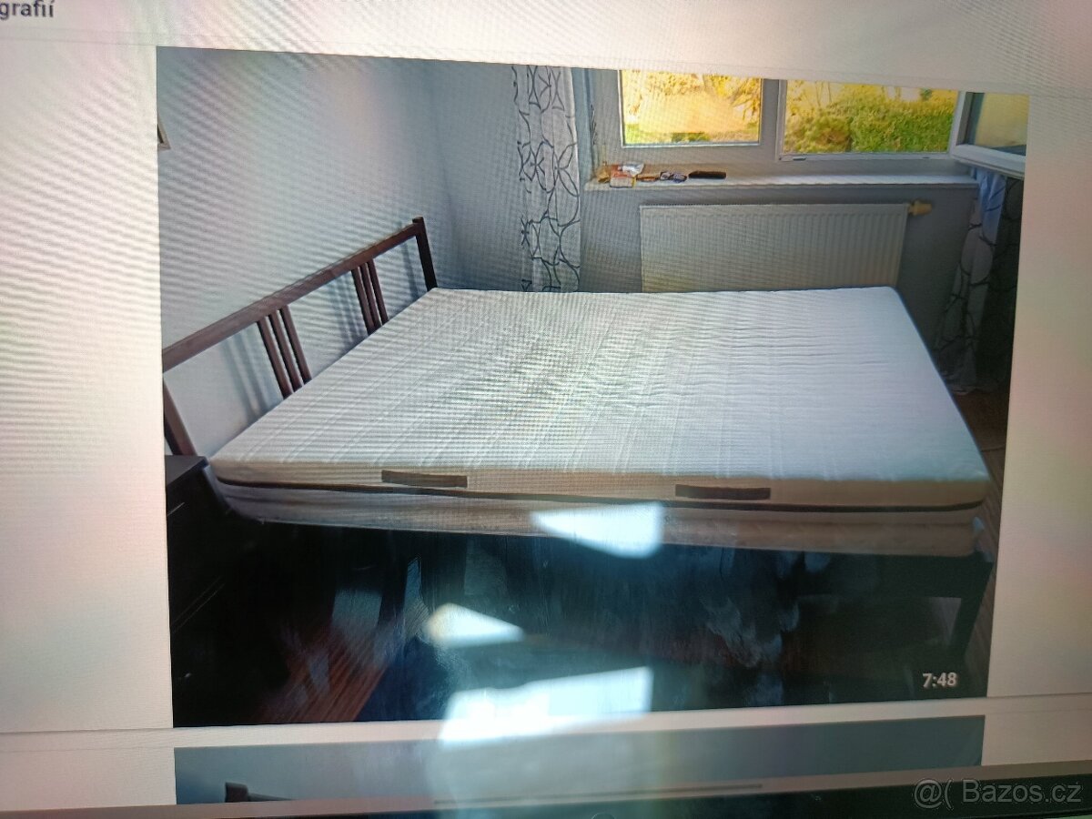 Prodám postel +matrace okr.Benešov