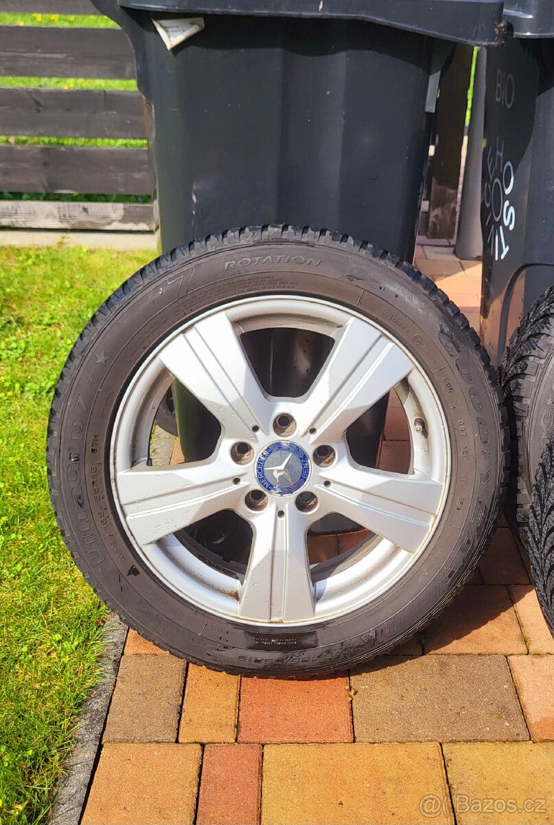 Sada originálních 16" ALU kol Mercedes Benz