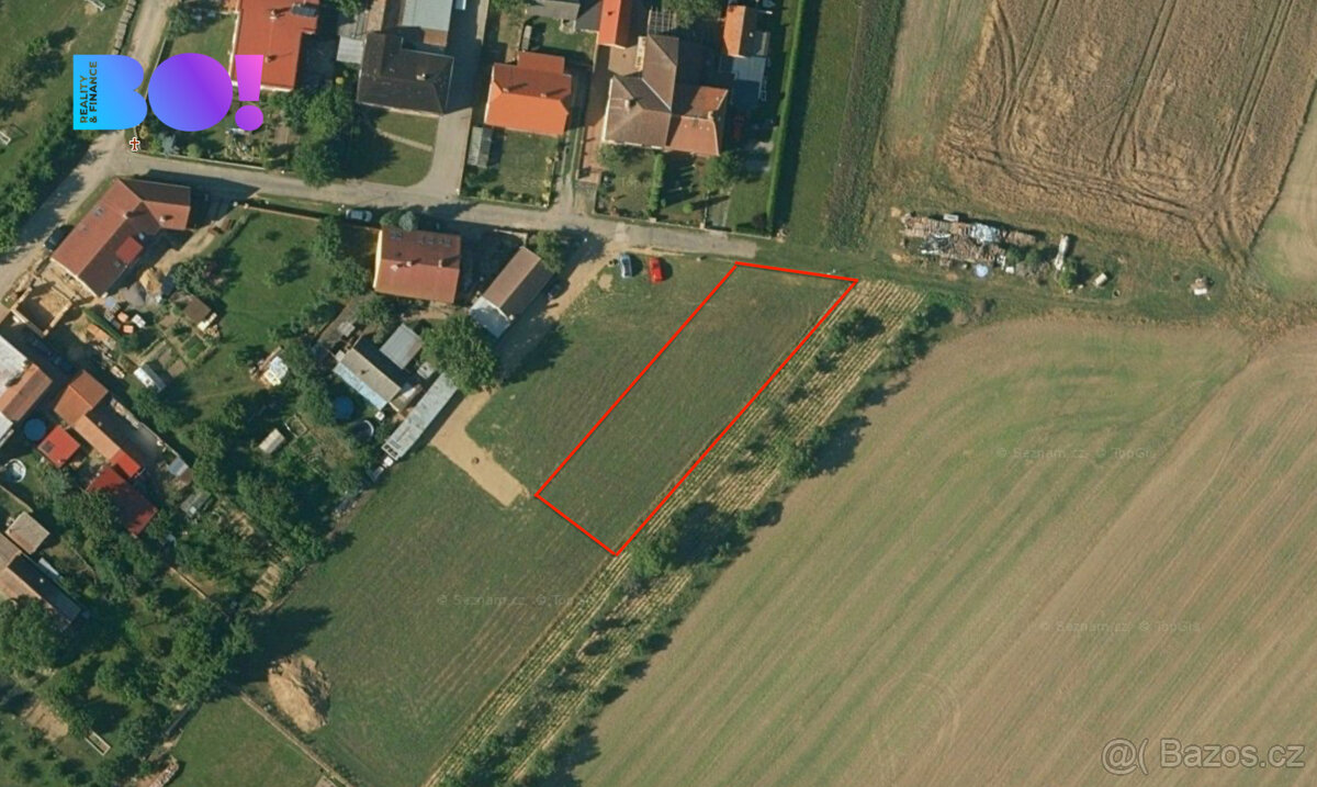 Prodej stavebního pozemku, 881 m², Láz, okres Třebíč