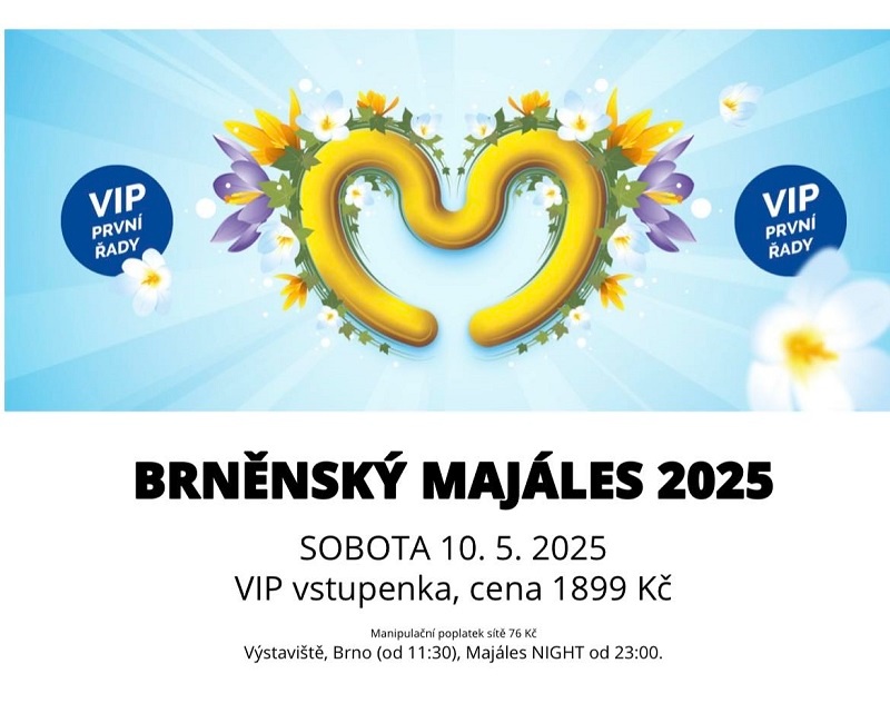 Majáles Brno VIP vstupenka
