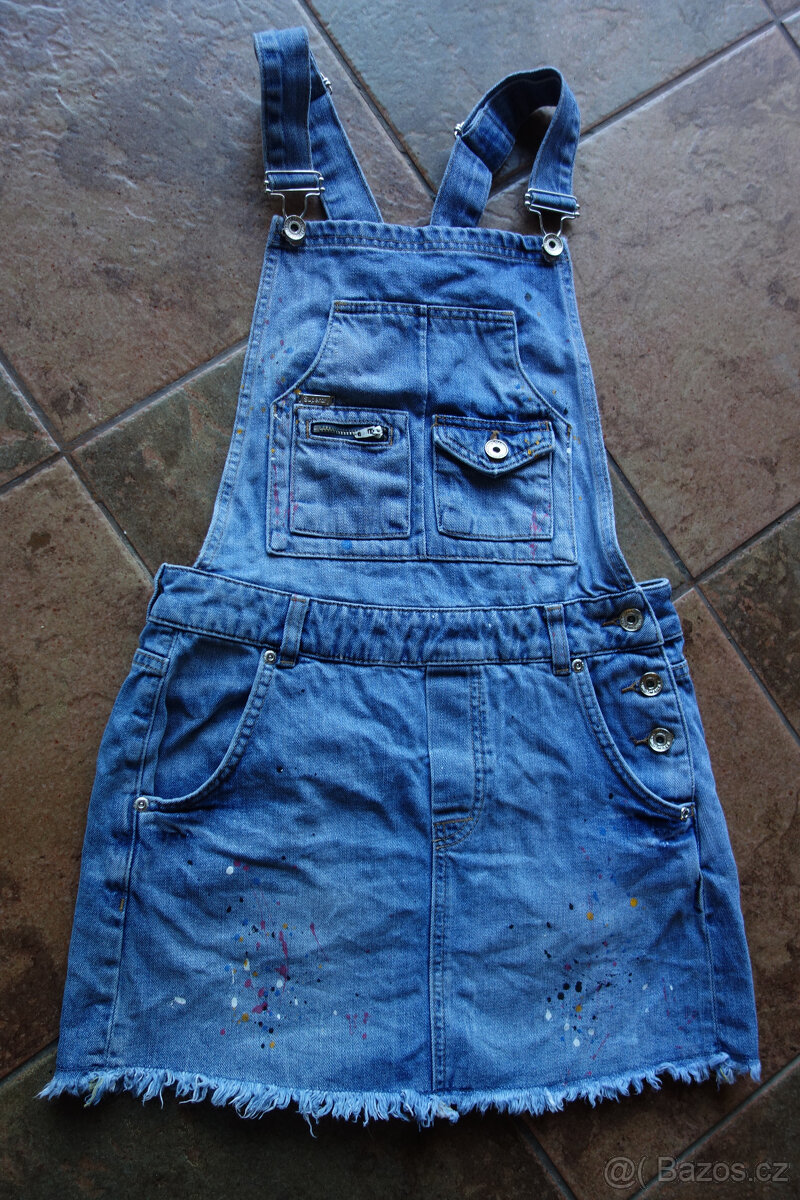 sukně s laclem SUPERDRY vel S-XS
